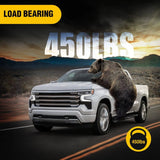 Nilight 2019 2020 2021 2022 2023 2024 Chevy Silverado/GMC Sierra 1500 Crew Cab 2020-2024 Silverado/GMC Sierra 2500HD 3500HD Running Boards 6 Inch Aluminum Bolt-on Side Step Nerf Bars Running Boards, view 6