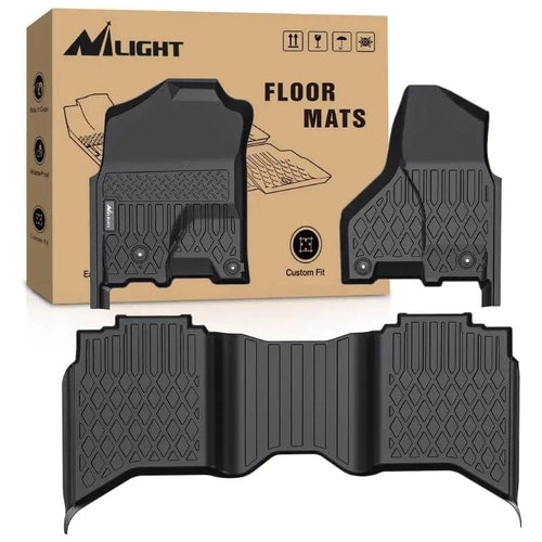Nilight 2019 2020 2021 2022 2023 2024 Dodge Ram 1500 Classic Crew Cab 2012-2018 Dodge Ram 1500 2500 3500 TPE Floor Mats