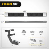 Nilight 2019 2020 2021 2022 2023 2024 Dodge Ram 1500 New Body Style Crew Cab(Exclude 2019 2020 2021 2022 2023 2024 Classic) 6 Inch Slip-Proof Stainless Steel Side Step Nerf Bars Running Boards, view 2