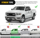 Nilight 2019 2020 2021 2022 2023 2024 Dodge Ram 1500 Quad Extended Cab Running Boards 6 Inch Slip-Proof Stainless Steel Bolt-on Side Step Nerf Bars Running Boards, view 3