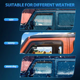 Nilight 2019 2020 2021 2022 2023 2024 Toyota RAV4 Rain Guards Acrylic 4Pcs, view 4