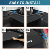Nilight 2019 2020 2021 2022 2023 2024 2025 Toyota RAV4 Accessories Retractable Trunk Cargo Cover With Trunk Storage Net, view 6