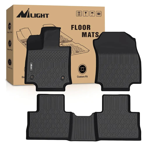 Nilight 2019 2020 2021 2022 2023 2024 2025 Toyota RAV4 Hybrid Prime TPE Floor Mats