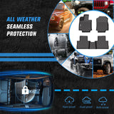 Nilight 2019 2020 2021 2022 2023 2024 2025 Toyota RAV4 TPE Floor Mats, view 5