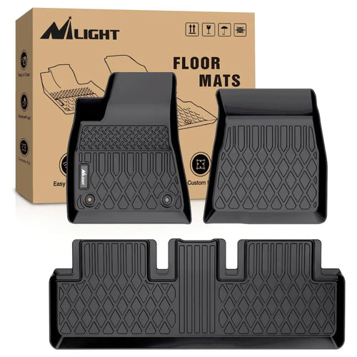 Nilight 2020 2021 2022 2023 Tesla Model 3 TPE Floor Mats
