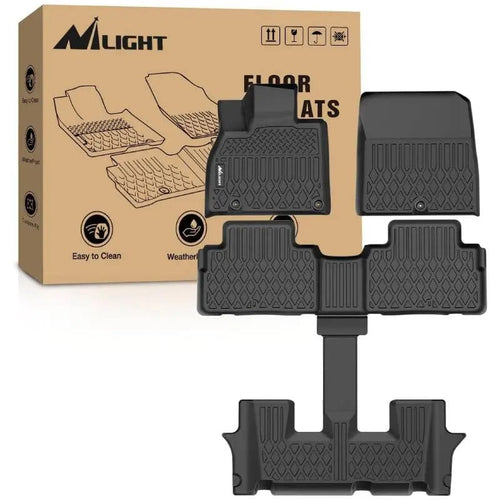 Nilight 2020 2021 2022 2023 2024 2025 Kia Telluride TPE Floor Mats