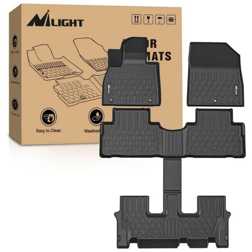 Nilight 2020 2021 2022 2023 2024 2025 Hyundai Palisade TPE Floor Mats