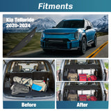 Nilight 2020 2021 2022 2023 2024 2025 Kia Telluride Retractable Trunk Cargo Cover With Trunk Storage Net, view 2