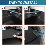 Nilight 2020 2021 2022 2023 2024 2025 Kia Telluride Retractable Trunk Cargo Cover With Trunk Storage Net, view 6