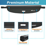 Nilight 2020 2021 2022 2023 2024 2025 Subaru Outback Retractable Trunk Cargo Cover With Trunk Storage Net, view 2
