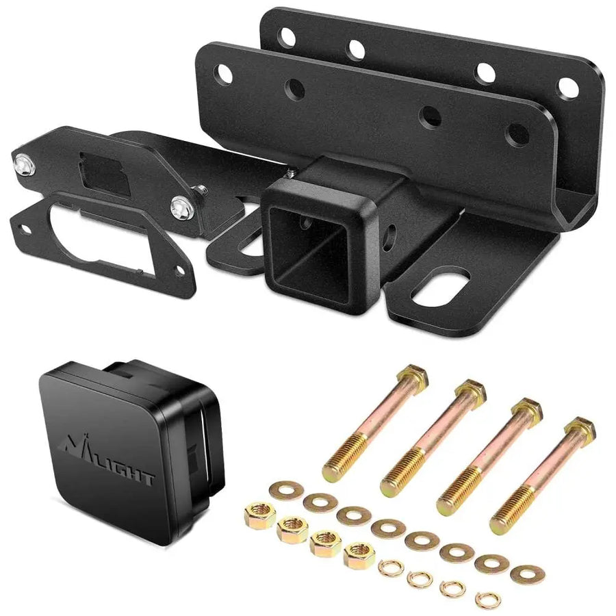 Nilight 2021-2023 Ford Bronco 2Door 4Door 2inch Rear Trailer Hitch Receiver Kit