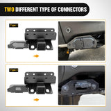 Nilight 2021-2023 Ford Bronco 2Door 4Door 2inch Rear Trailer Hitch Receiver Kit, view 4