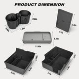 Nilight 2021 2022 2023 Tesla Model 3 2021-2024 Model Y Utility Accessories 5-Pack, view 4
