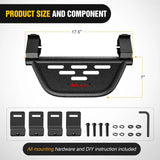 Nilight 2021 2022 2023 2024 Ford Bronco 2/4 Doors with The Rock Rails 2Pcs Heavy-Duty Running Boards Side Steps, view 2