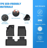 Nilight 2021 2022 2023 2024 Ford Mustang Mach-E TPE Floor Mats, view 3
