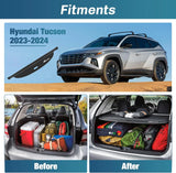 Nilight 2021 2022 2023 2024 Hyundai Tucson Retractable Trunk Cargo Cover, view 2