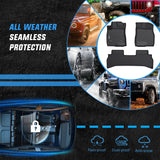 Nilight 2021 2022 2023 2024 2025 Chevy Trailblazer FWD TPE Floor Mats, view 5