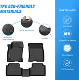 Nilight 2021 2022 2023 2024 2025 Ford Bronco Sport 4-Door TPE Floor Mats, view 3