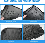 Nilight 2021 2022 2023 2024 2025 Ford Bronco Sport 4-Door TPE Floor Mats, view 4