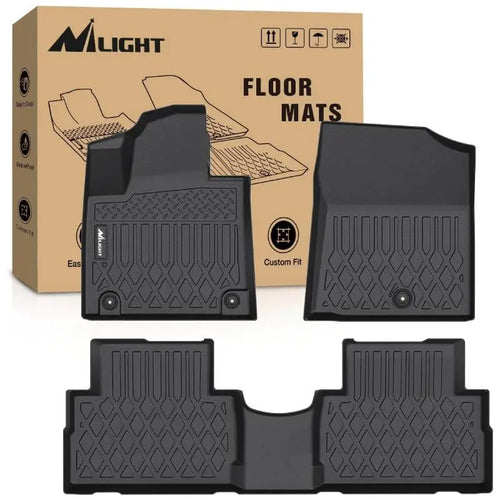 Nilight 2021 2022 2023 2024 2025 Hyundai Santa Fe Non-Hybrid TPE Floor Mats