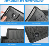 Nilight 2021 2022 2023 2024 2025 Hyundai Santa Fe Non-Hybrid TPE Floor Mats, view 4