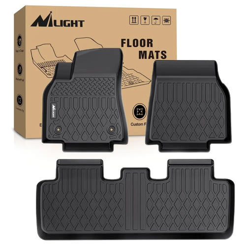 Nilight 2021 2022 2023 2024 2025 Tesla Model Y 5-Seat TPE Floor Mats