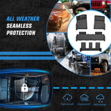 Nilight Floor Mats for Rivian R1S 2022 2023 2024 2025 (7 Seats Only) All Weather Custom Fit Heavy Duty Floor Liners, view 5