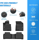 Nilight 2022 2023 2024 2025 Hyundai Tucson TPE Floor Mats, view 3