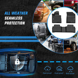 Nilight 2022 2023 2024 2025 Hyundai Tucson TPE Floor Mats, view 5