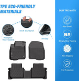 Nilight 2023 2024 2025 Honda CRV Fuel Hybrid TPE Floor Mats, view 3