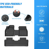 Nilight 2023 2024 2025 Nissan Ariya TPE Floor Mats, view 3