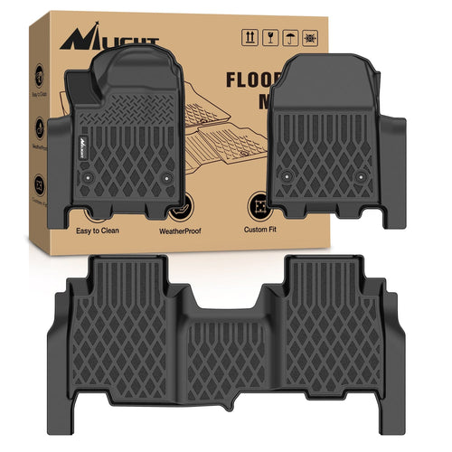 Nilight Floor Mats for Chevy Chevrolet Silverado EV RST Only 2024 2025 2026 (Not Fit WT/LT) All Weather Custom Fit Heavy Duty Floor Liners