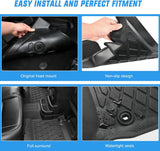 Nilight 2024 2025 Subaru Crosstrek Impreza TPE Floor Mats, view 4