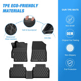 Nilight Floor Mats for Kia K4 2025 2026 All Weather Custom Fit Heavy Duty Floor Liners, view 3