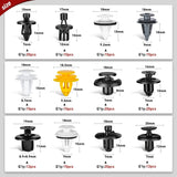 Nilight 204 Pcs Bumper Retainer Clips Car Push Retainer Kit, view 2