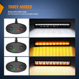 Nilight 22 Inch 150W 15000LM Double Row 7D Lens Spot Flood LED Light Bar | 16AWG DT Wire, view 4