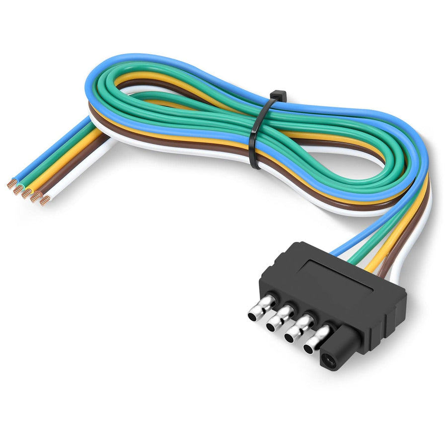 Nilight 22inch 18AWG 5 PIN Trailer Wire