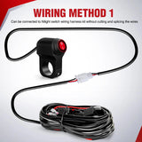 Nilight 7/8 Inch Motorcycle Handlebar Switch Control, view 3