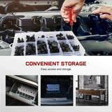 Nilight 245 Pcs Bumper Retainer Clips Car Push Retainer Kit, view 2