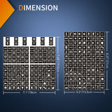 Nilight 249PCS Night Glow Sticker for Rocker Switch Panel DIY Luminous Pattern Text Label in The Dark Toggle for Dashboard Boat RV Car Truck Vehicle, view 5