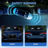 Nilight 24LED Emergency Strobe Traffic Advisor Light Bar 2 in 1 White Dash Warning Safety Flashing Lights Front/Rear Windshield Construction Lights for Trucks Cars Plow Police Firefighter Vehicles, view 3