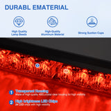 Nilight 24LED Emergency Strobe Traffic Advisor Light Bar 2 in 1 Red Dash Warning Safety Flashing Lights Front/Rear Windshield Construction Lights for Trucks Cars Plow Police Firefighter Vehicles, view 2