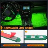 Nilight 24 LEDs Green Ultra-Bright Light Kit (8 Pcs), view 4