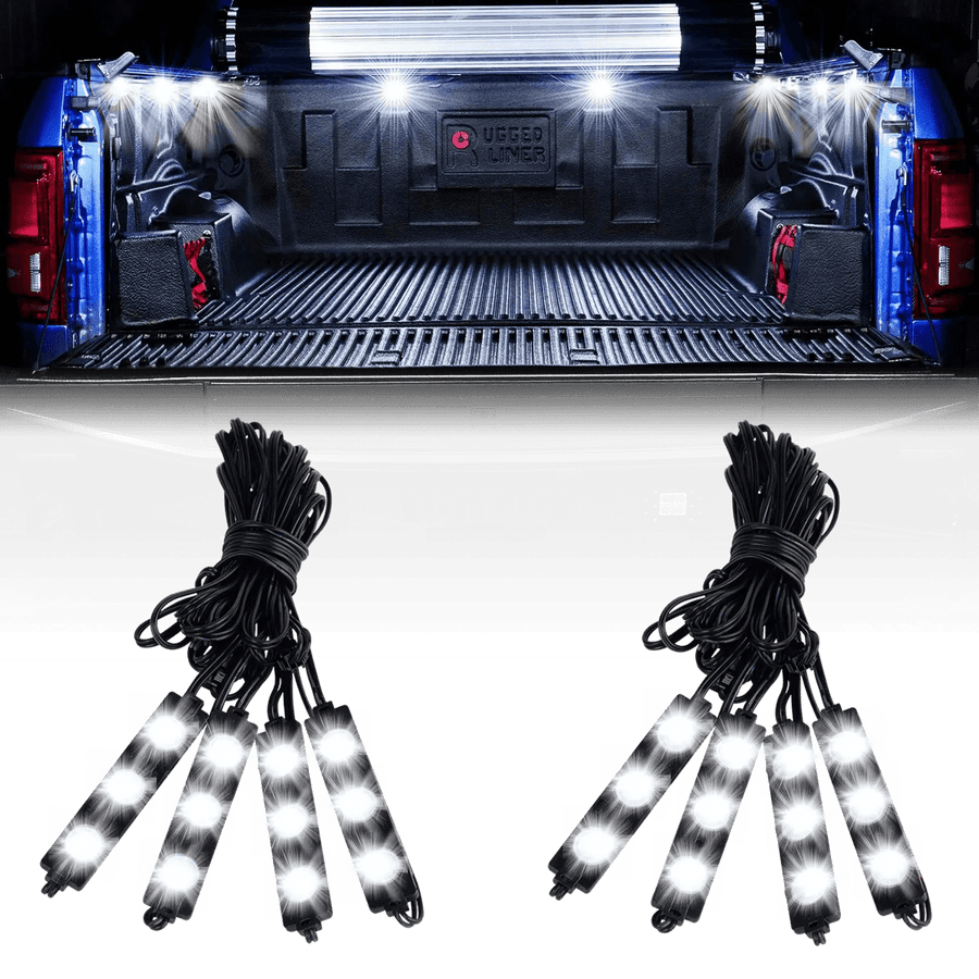 Nilight 24 LEDs White Ultra-Bright Light Kit (8 Pcs)