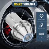 Nilight 24PCS M14x2 Lug Nuts Compatible with 2004-2014 Ford F-150 | for 2000-2014 Expedition/Lincoln Navigator 2006-2008 Mark LT One-Piece Solid Chrome Steel OEM Factory Wheel Nuts Replace, view 5