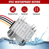 Nilight 24V to 12V 10A 120W Voltage Converter, view 4