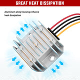 Nilight 24V to 12V 10A 120W Voltage Converter, view 6