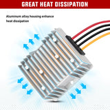 Nilight 24V to 12V 20A 240W Voltage Converter, view 6