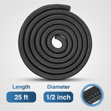 Nilight 25ft-1/2inch Cable Management Sleeves, view 2