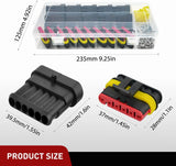 Nilight 260PCS 6 Pin Electrical Connector ‎Plug Male Female Terminal Wire Connector, view 2